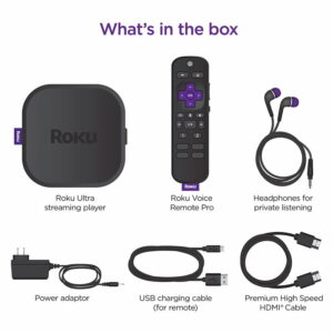 roku ultra e Roku Ultra 2022 4K/HDR/Dolby Vision Streaming Device GetWired Tronics