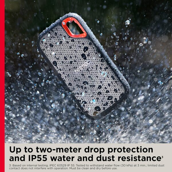 SanDisk Extreme Portable External SSD - Up to 1050MB/s - Image 4