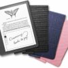 kindle scribe folio fabric cover black 5 Amazon Kindle Scribe Fabric Folio Cover with Magnetic Attach GetWired Tronics