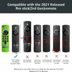 onebom fire tv cover 3rd gen b ONEBOM Fire Stick Remote Cover 3rd Gen GetWired Tronics