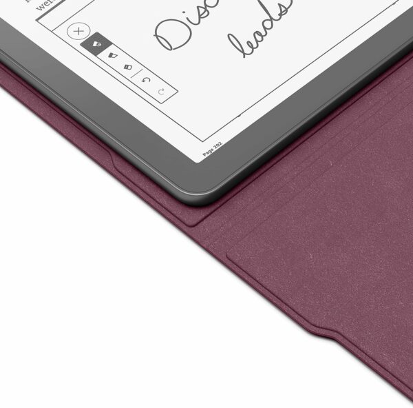 Kindle Scribe Leather Folio Cover - Image 4