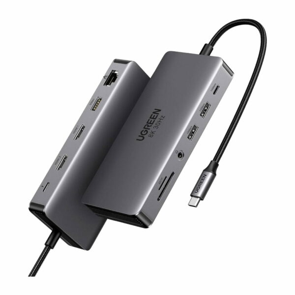 UGREEN Revodok Pro 11 in 1 USB C Hub Dual HDMI Docking Station