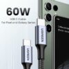 UGREEN USB C Charger Cable 60W USB C Cable PD 3.0 GetWired Tronics