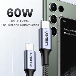 ugreen usb c 60 cable a UGREEN USB C Charger Cable 60W USB C Cable PD 3.0 GetWired Tronics
