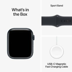 Apple Watch Series 9 d Apple Watch Series 9 Aluminum Case with Sport Band GetWired Tronics