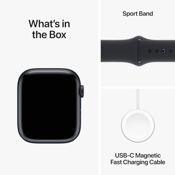 Apple Watch Series 9 d Apple Watch Series 9 Aluminum Case with Sport Band - Image 5